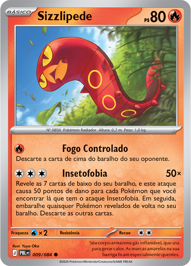Sizzlipede - Pokémon TCG - MoxLand