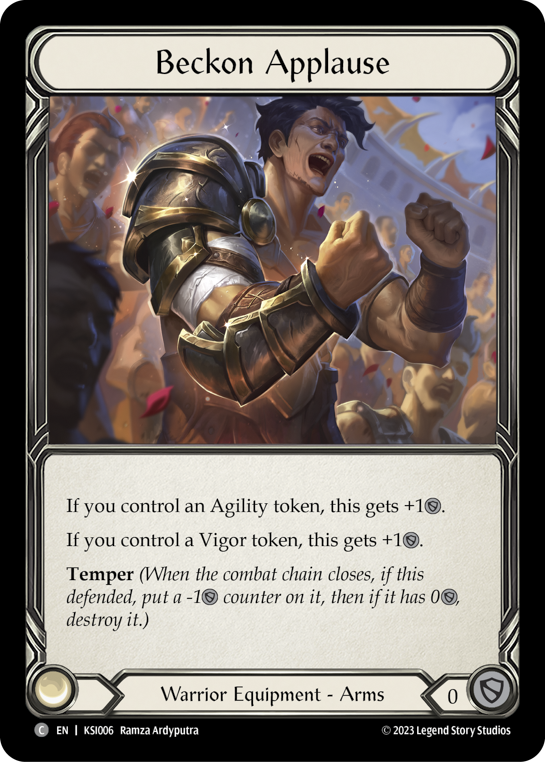 Beckon Applause - Flesh and Blood TCG - MoxLand
