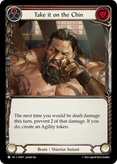 Take it on the Chin (Red) - Flesh and Blood TCG - MoxLand