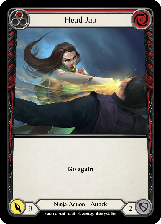 Head Jab (Red) - Flesh and Blood TCG - MoxLand