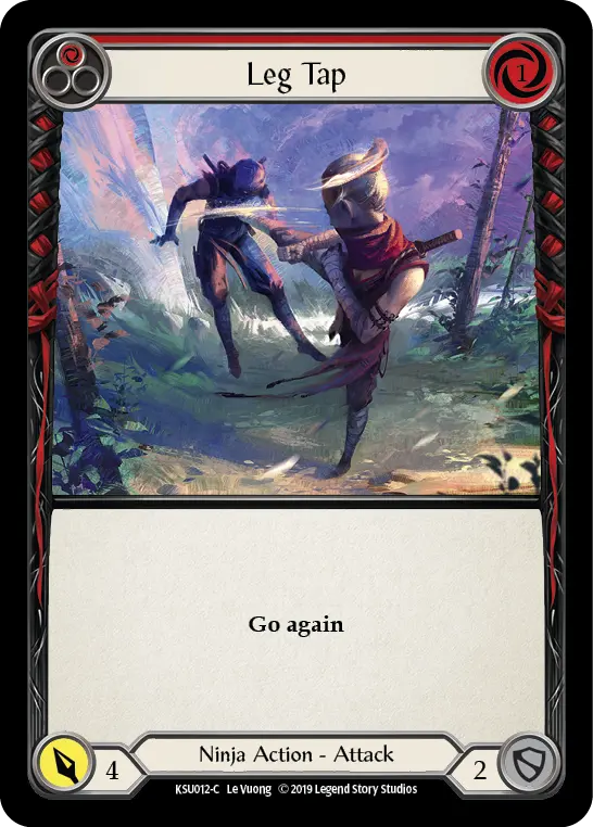 Leg Tap (Red) - Flesh and Blood TCG - MoxLand