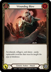 Wounding Blow (Blue) - Flesh and Blood TCG - MoxLand