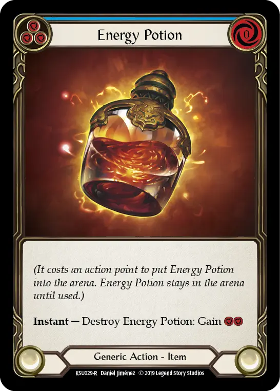 Energy Potion (Blue) - Flesh and Blood TCG - MoxLand