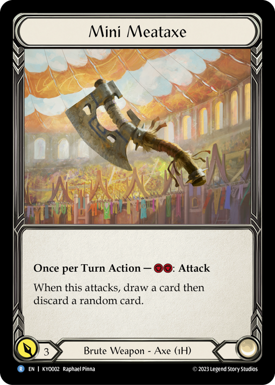 Mini Meataxe - Flesh and Blood TCG - MoxLand
