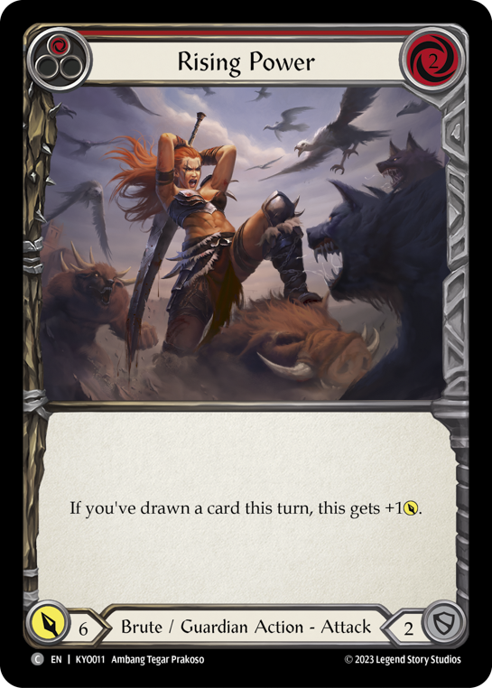 Rising Power (Red) - Flesh and Blood TCG - MoxLand