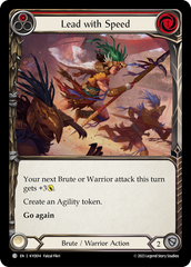 Lead with Speed (Red) - Flesh and Blood TCG - MoxLand