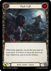 Pack Call (Blue) - Flesh and Blood TCG - MoxLand