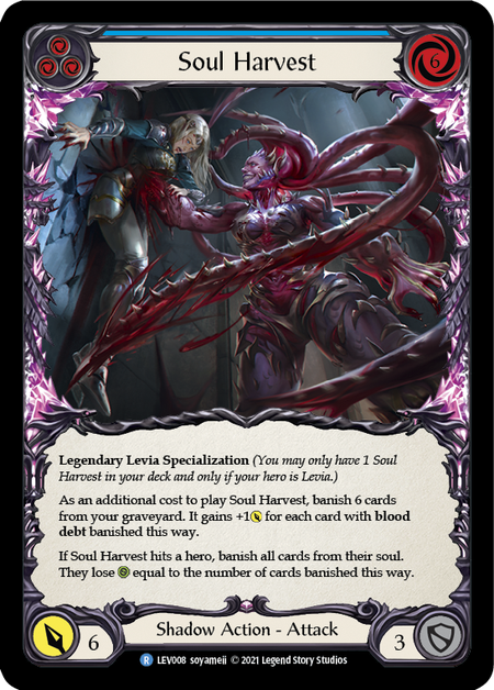 Soul Harvest (Blue) - Flesh and Blood TCG - MoxLand
