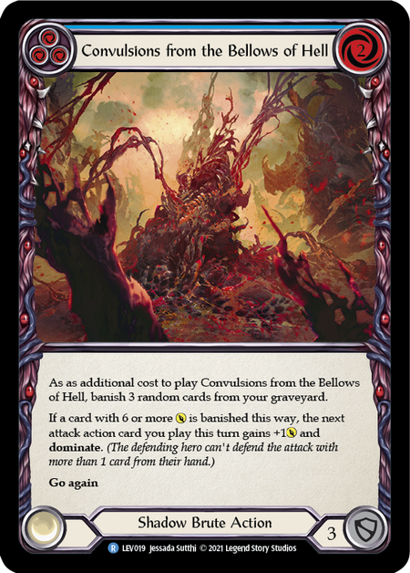 Convulsions from the Bellows of Hell (Blue) - Flesh and Blood TCG - MoxLand