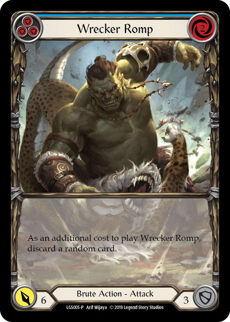 Wrecker Romp (Blue) - Flesh and Blood TCG - MoxLand