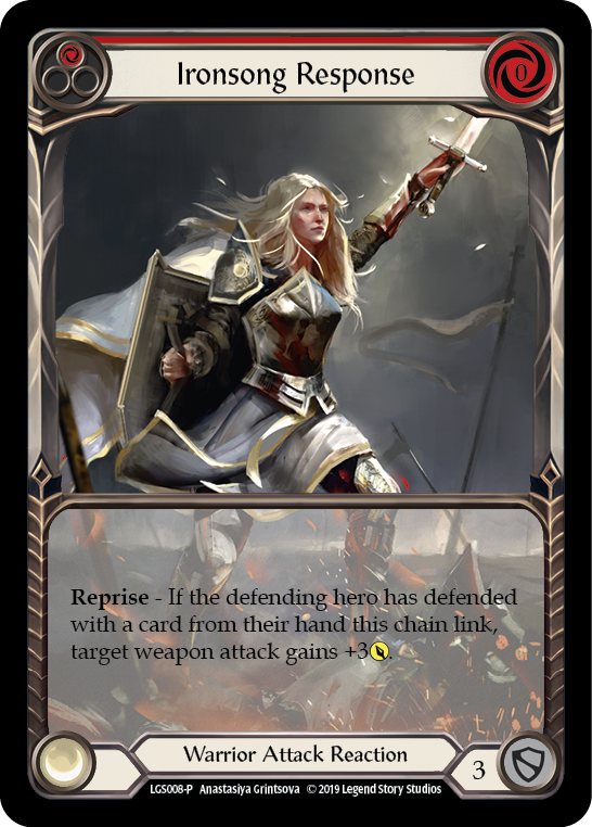 Ironsong Response (Red) - Flesh and Blood TCG - MoxLand