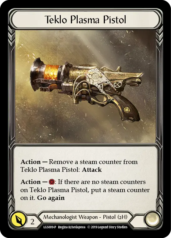 Teklo Plasma Pistol - Flesh and Blood TCG - MoxLand