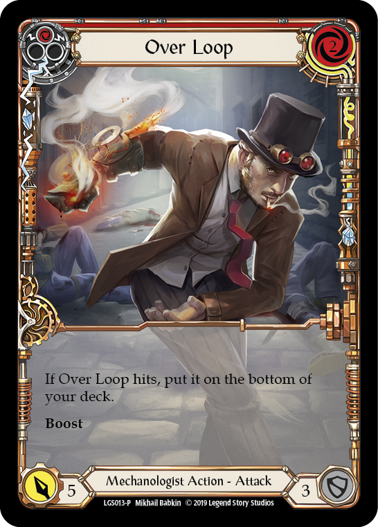 Over Loop (Red) - Flesh and Blood TCG - MoxLand