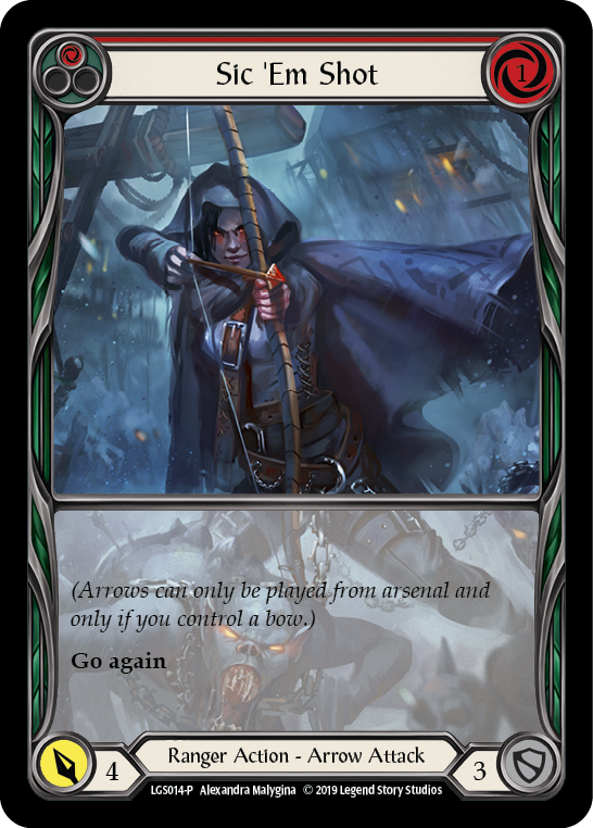 Sic 'Em Shot (Red) - Flesh and Blood TCG - MoxLand