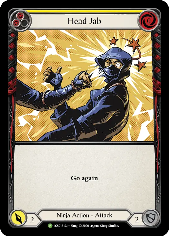 Head Jab (Yellow) - Flesh and Blood TCG - MoxLand