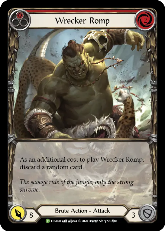 Wrecker Romp (Red) - Flesh and Blood TCG - MoxLand