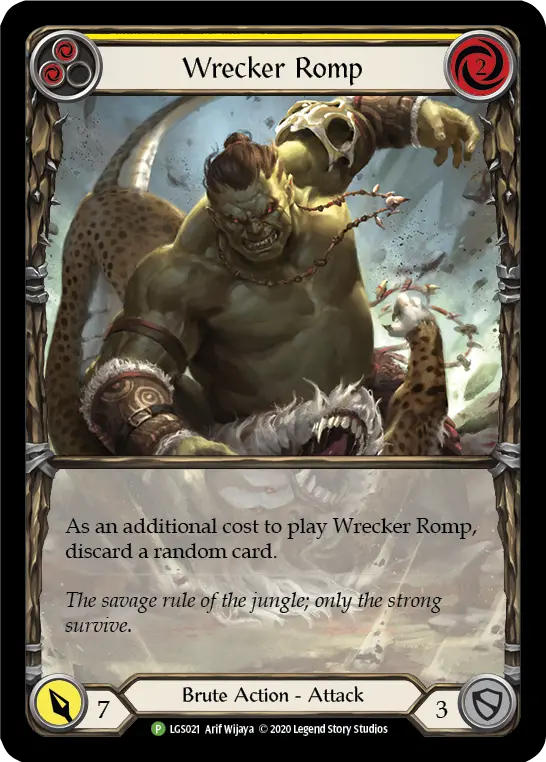 Wrecker Romp (Yellow) - Flesh and Blood TCG - MoxLand
