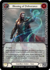 Blessing of Deliverance (Yellow) - Flesh and Blood TCG - MoxLand