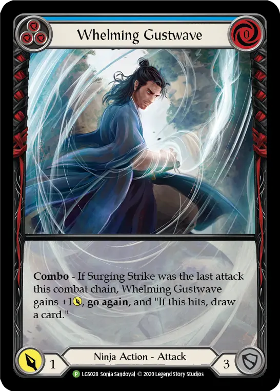 Whelming Gustwave (Blue) - Flesh and Blood TCG - MoxLand