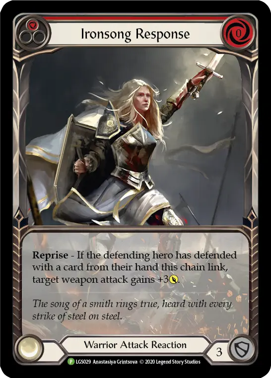 Ironsong Response (Red) - Flesh and Blood TCG - MoxLand
