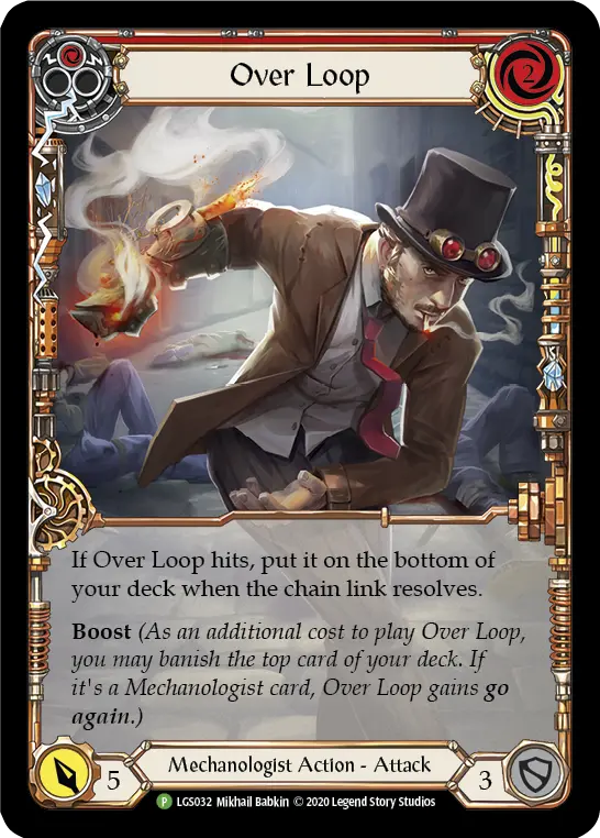 Over Loop (Red) - Flesh and Blood TCG - MoxLand