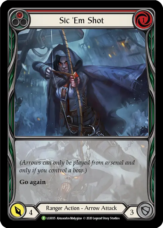 Sic 'Em Shot (Red) - Flesh and Blood TCG - MoxLand
