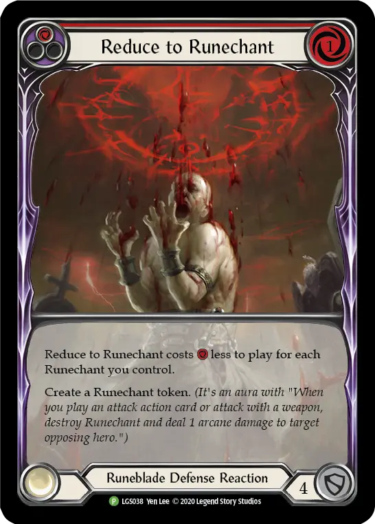 Reduce to Runechant (Red) - Flesh and Blood TCG - MoxLand