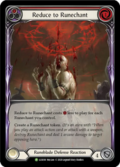 Reduce to Runechant (Red) - Flesh and Blood TCG - MoxLand