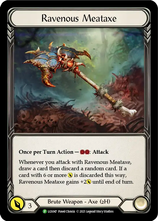Ravenous Meataxe - Flesh and Blood TCG - MoxLand