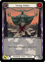 Vexing Malice (Yellow) - Flesh and Blood TCG - MoxLand