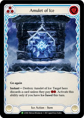 Amulet of Ice (Blue) - Flesh and Blood TCG - MoxLand