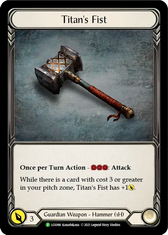 Titan's Fist - Flesh and Blood TCG - MoxLand