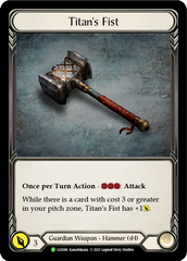 Titan's Fist - Flesh and Blood TCG - MoxLand
