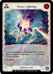 Weave Lightning (Yellow) - Flesh and Blood TCG - MoxLand