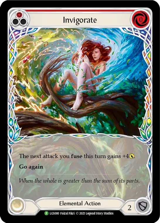 Invigorate (Red) - Flesh and Blood TCG - MoxLand