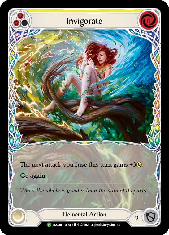 Invigorate (Yellow) - Flesh and Blood TCG - MoxLand