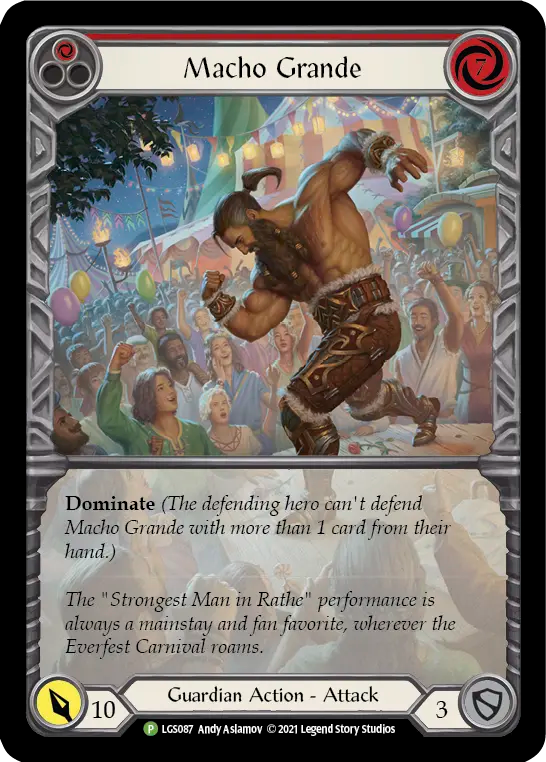 Macho Grande (Red) - Flesh and Blood TCG - MoxLand