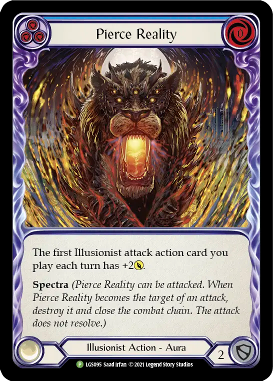 Pierce Reality (Blue) - Flesh and Blood TCG - MoxLand