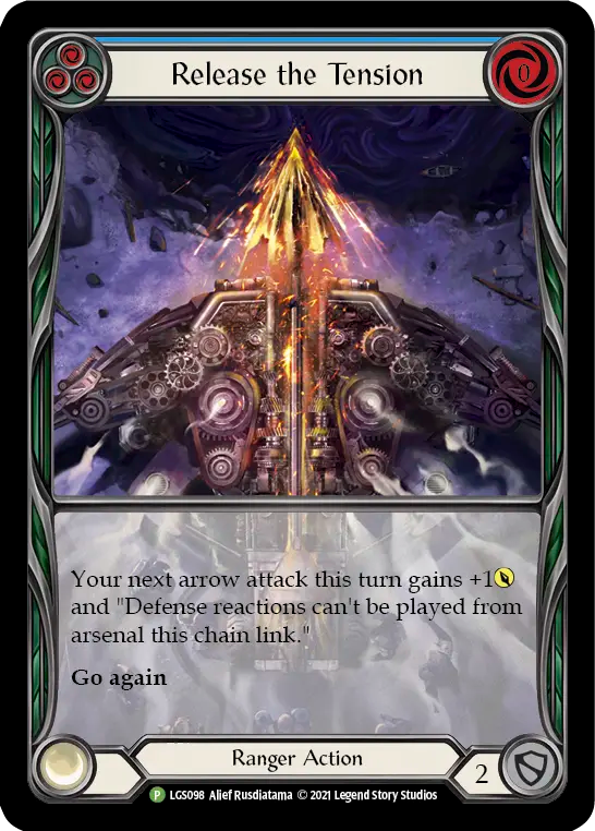 Release the Tension (Blue) - Flesh and Blood TCG - MoxLand
