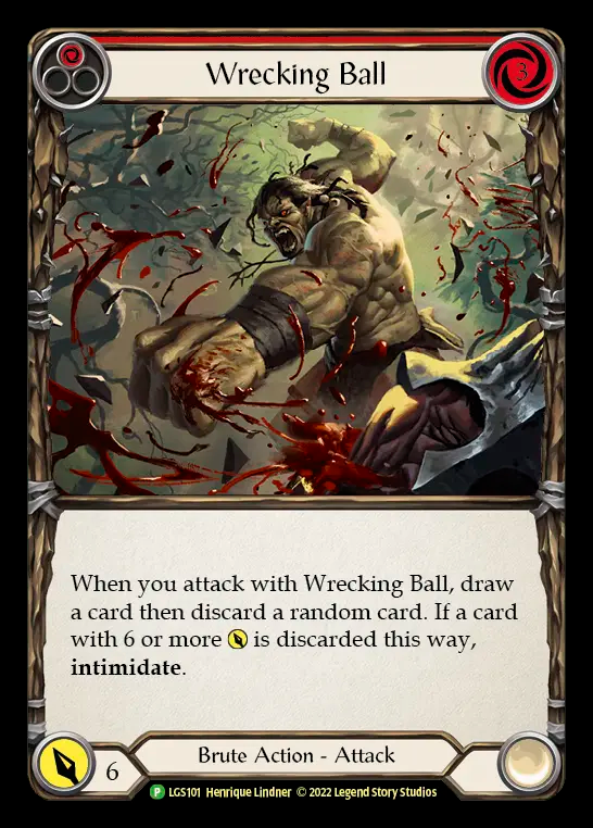 Wrecking Ball (Red) - Flesh and Blood TCG - MoxLand