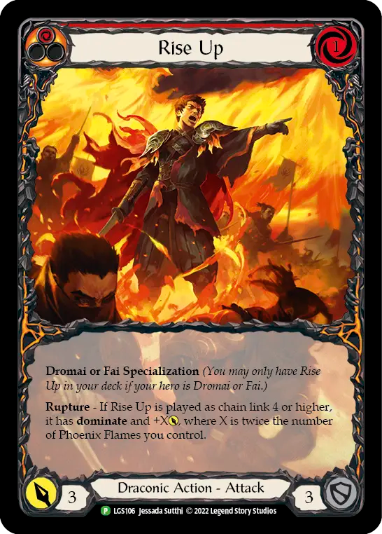 Rise Up (Red) - Flesh and Blood TCG - MoxLand