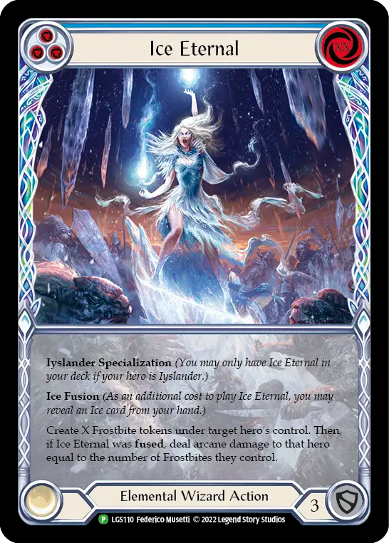 Ice Eternal (Blue) - Flesh and Blood TCG - MoxLand
