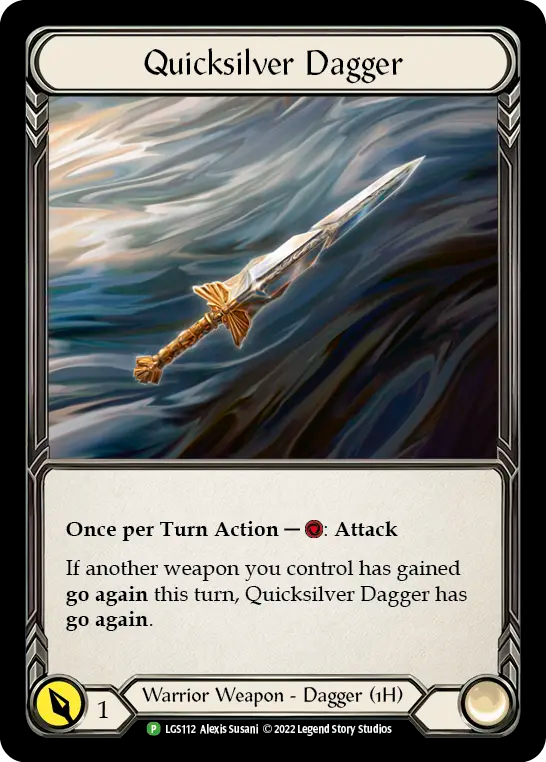 Quicksilver Dagger - Flesh and Blood TCG - MoxLand