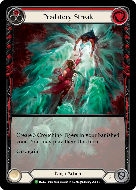 Predatory Streak (Red) - Flesh and Blood TCG - MoxLand