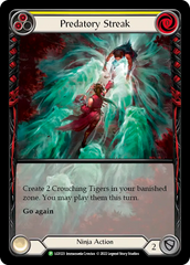 Predatory Streak (Yellow) - Flesh and Blood TCG - MoxLand