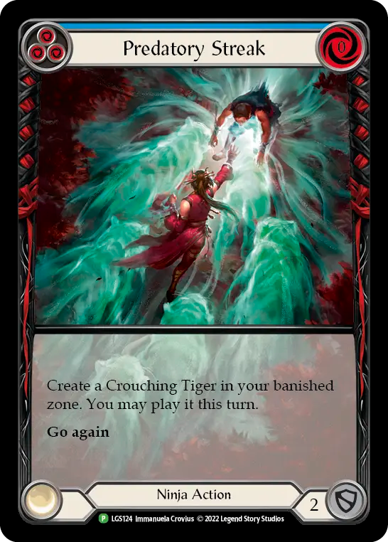 Predatory Streak (Blue) - Flesh and Blood TCG - MoxLand