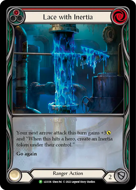 Lace with Inertia (Red) - Flesh and Blood TCG - MoxLand