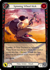 Spinning Wheel Kick (Yellow) - Flesh and Blood TCG - MoxLand