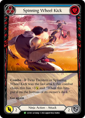 Spinning Wheel Kick (Blue) - Flesh and Blood TCG - MoxLand
