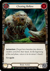Clearing Bellow (Blue) - Flesh and Blood TCG - MoxLand
